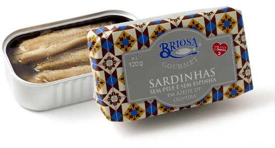 Filets de sardines à l'huile d'olive - Briosa - enboite.ch