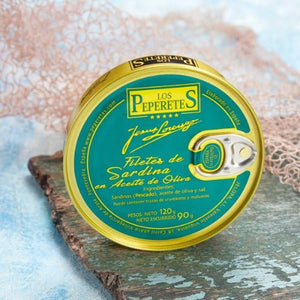 Filets de sardines à l’huile d’olive - Los Peperetes - enboite.ch