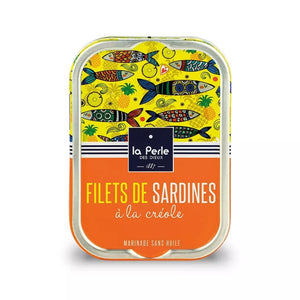 Filets de sardines sans huile à la créole - La Perle des dieux - enboite.ch