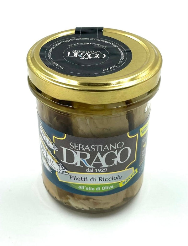 Filets de sériole à l'huile d'olive - Sebastiano Drago - enboite.ch