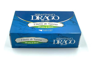Filets de thon à l'huile d'olive - Sebastiano Drago - enboite.ch