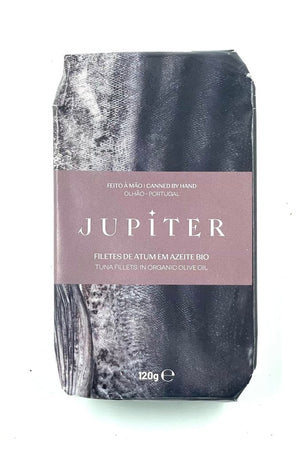 Filets de thon à l'huile d'olive bio - Jupiter - enboite.ch