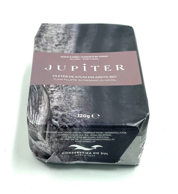 Filets de thon à l'huile d'olive bio - Jupiter - enboite.ch