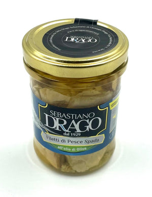 Filets d'espadon à l'huile d'olive - Sebastiano Drago - enboite.ch