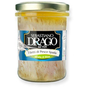 Filets d'espadon à l'huile d'olive - Sebastiano Drago - enboite.ch