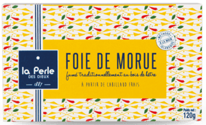 Foie de morue fumé au bois de hêtre - La Perle des dieux - enboite.ch