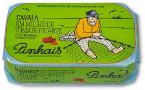 Maquereaux à la sauce tomate piquante - Pinhais - enboite.ch