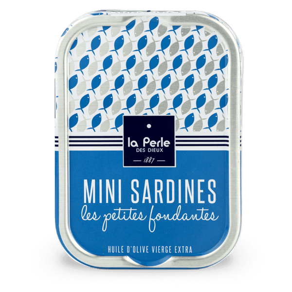 Mini sardines à l'huile d'olive - La Perle des dieux - enboite.ch
