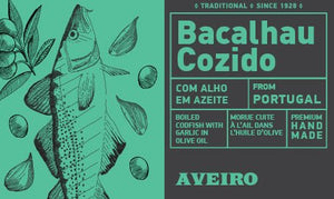 Morue à l'huile d'olive et à l'ail - Aveiro Tuna - enboite.ch