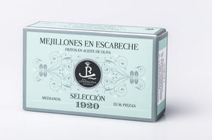 Moules en sauce escabèche - Selección 1920 - enboite.ch