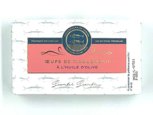 Œufs de maquereaux d'Andalousie à l'huile d'olive - Conservera de Tarifa - enboite.ch