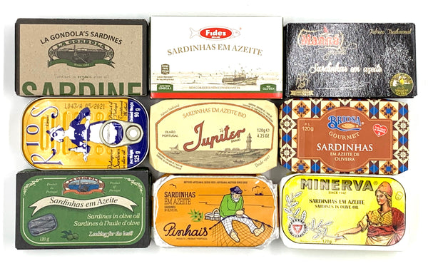Pack découverte sardines à l'huile d'olive - enboite.ch - enboite.ch