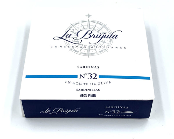 Petites sardines à l'huile d'olive - La Brújula - enboite.ch