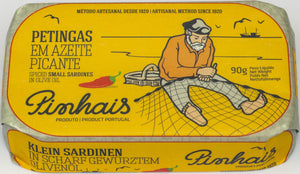 Petites sardines à l'huile d'olive piquante - Pinhais - enboite.ch
