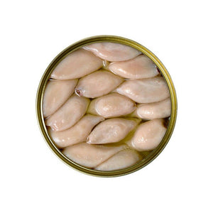 Petits chipirons à l'huile d'olive - Ramón Peña - enboite.ch