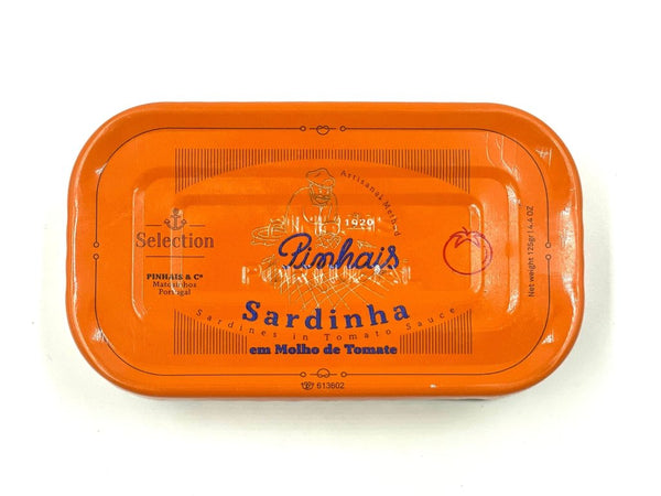 Sardines à la sauce tomate millésimées 2021 - Pinhais - enboite.ch