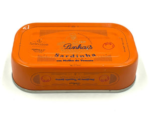 Sardines à la sauce tomate millésimées 2021 - Pinhais - enboite.ch