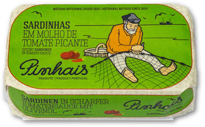 Sardines à la sauce tomate piquante - Pinhais - enboite.ch