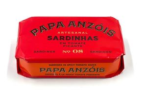 Sardines à la tomate piquante - Papa Anzóis - enboite.ch