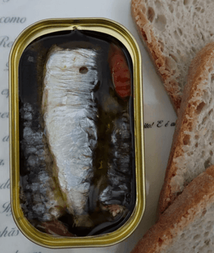 Sardines à l'huile d'olive avec piment - Saboreal - enboite.ch