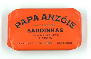 Sardines à l'huile d'olive avec piment - Saboreal - enboite.ch