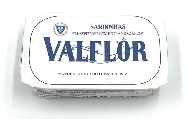 Sardines à l'huile d'olive bio - Valflôr - enboite.ch