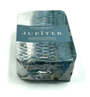 Sardines à l'huile d'olive bio - Jupiter - enboite.ch