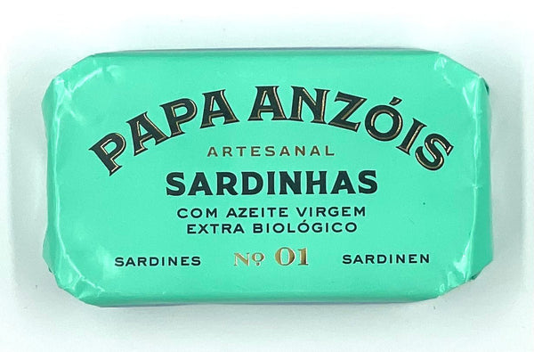 Sardines à l'huile d'olive bio extra vierge - Saboreal - enboite.ch