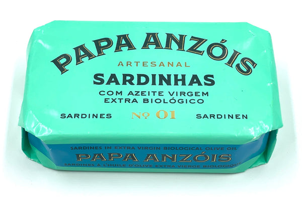 Sardines à l'huile d'olive bio extra vierge - Saboreal - enboite.ch