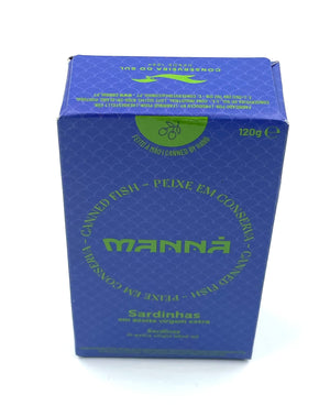 Sardines à l'huile d'olive extra vierge - Manná - enboite.ch
