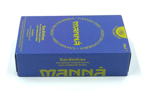 Sardines à l'huile d'olive extra vierge et citron - Manná - enboite.ch