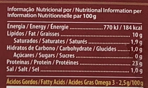 Sardines à l'huile d'olive pimentée avec épices - Briosa - enboite.ch