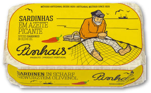 Sardines à l'huile d'olive piquante - Pinhais - enboite.ch
