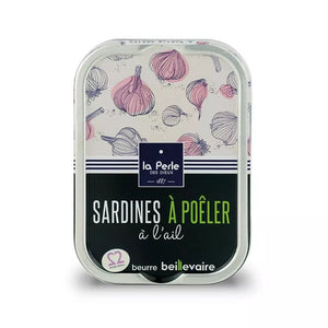 Sardines à poêler à l'ail - La Perle des dieux - enboite.ch