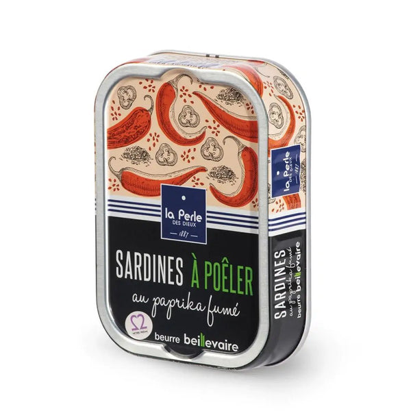 Sardines à poêler au beurre de baratte et paprika fumé - La Perle des dieux - enboite.ch