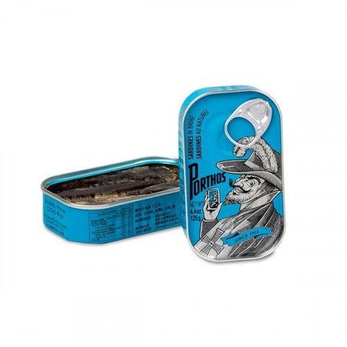 Sardines au naturel - Porthos - enboite.ch