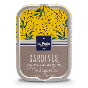 Sardines au poivre sauvage de Madagascar - La Perle des dieux - enboite.ch