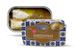 Sardines avec poivrons grillés - Briosa - enboite.ch
