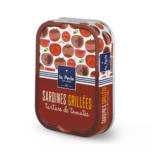 Sardines grillées au tartare de tomate - La Perle des dieux - enboite.ch