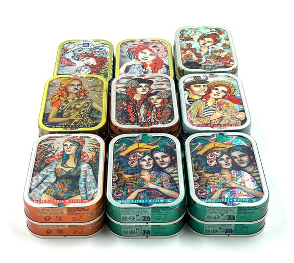 Sardines la Perle des dieux 2015 à 2022, Delphine Cossais - La Perle des dieux - enboite.ch