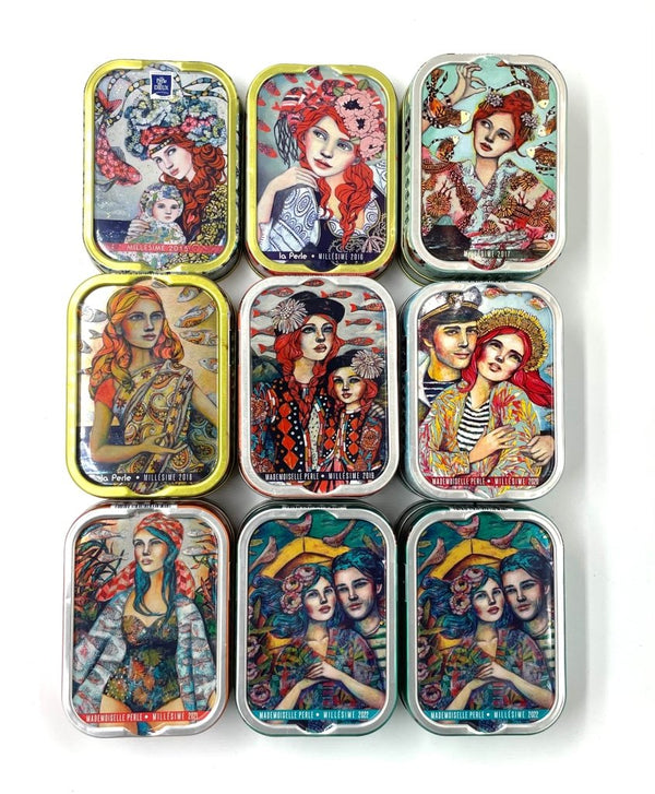Sardines la Perle des dieux 2015 à 2022, Delphine Cossais - La Perle des dieux - enboite.ch