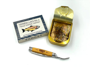 Saumon des îles Féroé à l'argousier et verveine citronnée bio - Fangst - enboite.ch