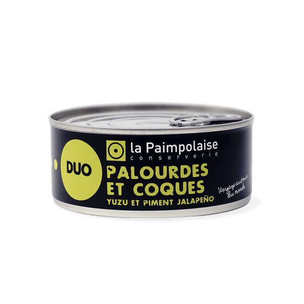 Tapas de duo de palourdes ondulées et coques, yuzu et jalapeños - La Paimpolaise - enboite.ch