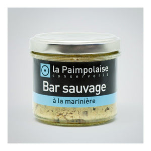 Tartinable de bar sauvage à la marinière - La Paimpolaise - enboite.ch