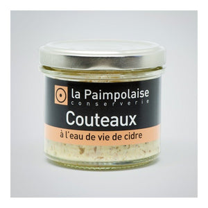 Tartinable de couteaux à l'eau de vie de cidre - La Paimpolaise - enboite.ch