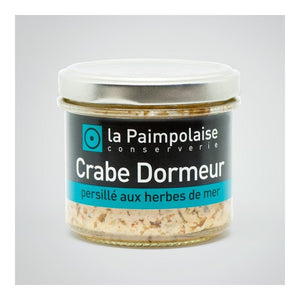 Tartinable de crabe dormeur persillé aux herbes de mer - La Paimpolaise - enboite.ch