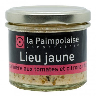 Tartinable de lieu jaune marinière aux tomates et citrons rôtis - La Paimpolaise - enboite.ch