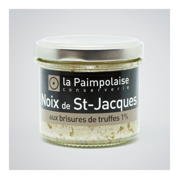 Tartinable de noix de St-Jacques aux brisures de truffes - La Paimpolaise - enboite.ch