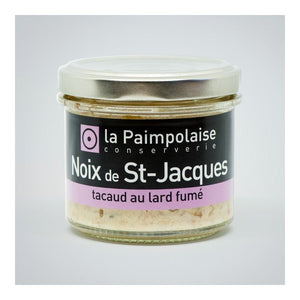 Tartinable de noix de St-Jacques, tacaud et lard fumé - La Paimpolaise - enboite.ch