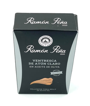 Ventrèche de thon albacore à l'huile d'olive - Ramón Peña - enboite.ch